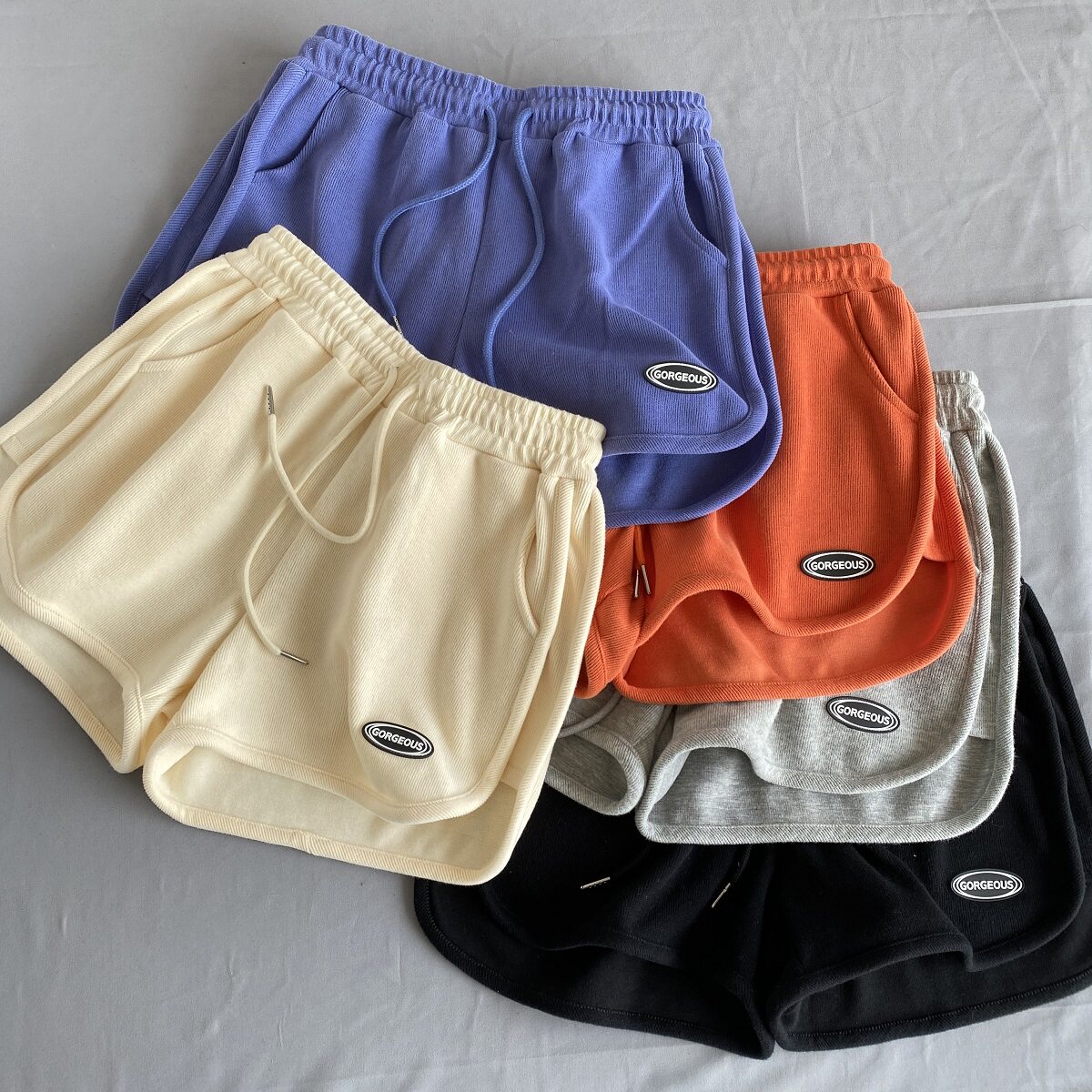 Cotton Casual Sports Shorts Women's Summer Loose Versatile Fashion Outer Running Comfortable Sports Shorts Big Pocket