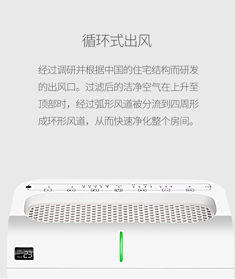 máy lọc không khí bluestone apb-9575	 Hồng Kông Han Sheng máy lọc không khí hộ gia đình ngoài pm2,5 formaldehyd khói ẩm phòng khử trùng ion âm 518 sharp máy lọc không khí