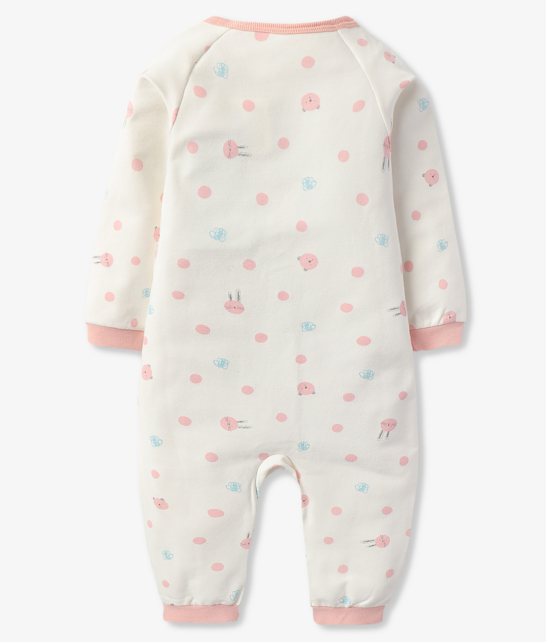 Cậu bé ngoan, quần áo trẻ em, mùa thu đông, em bé nam và nữ, jumpsuit dài tay, trang phục trẻ em vừa và nhỏ, jumpsuit, áo choàng bodysuit bé trai 0-24 tháng