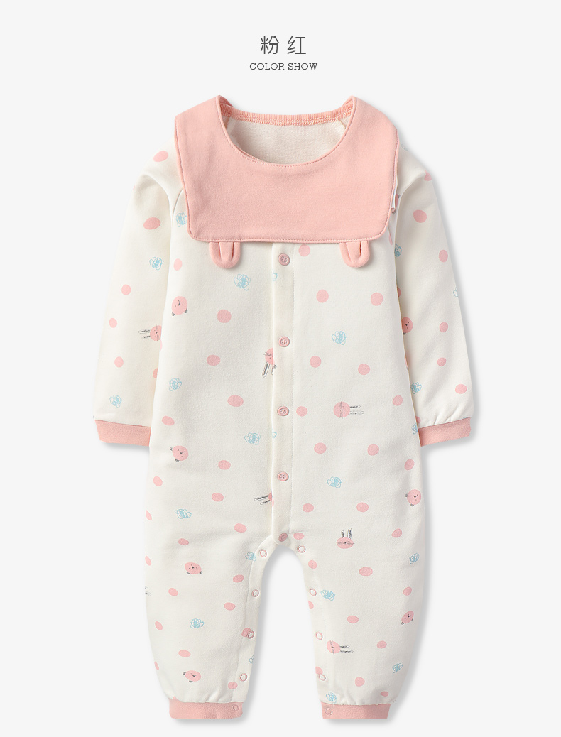 Cậu bé ngoan, quần áo trẻ em, mùa thu đông, em bé nam và nữ, jumpsuit dài tay, trang phục trẻ em vừa và nhỏ, jumpsuit, áo choàng bodysuit bé trai 0-24 tháng