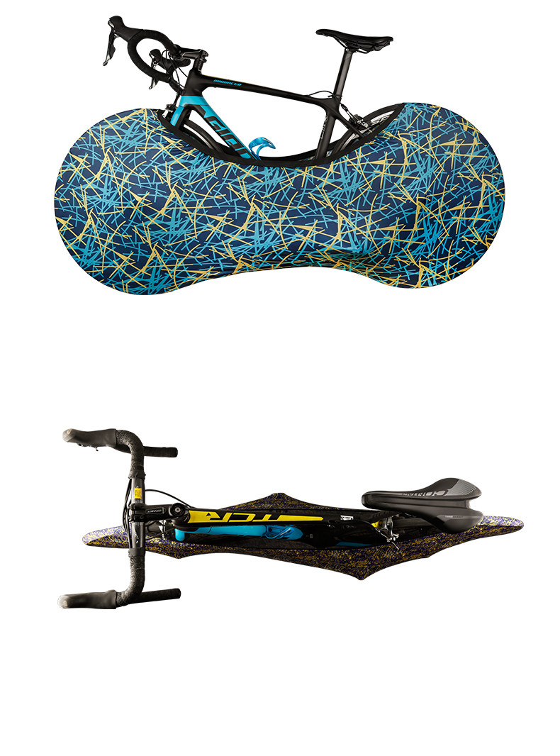 自行车防尘保护套山地车骑行装备 公路车车轮罩通用单车车衣套详情7