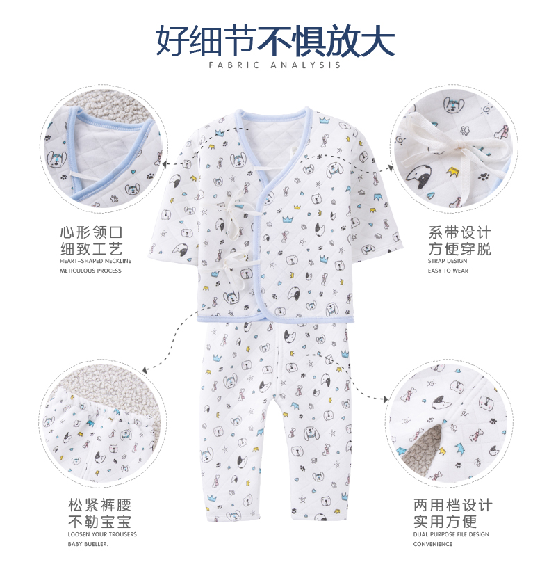 Dog Year Baby Dày Quần áo Hộp quà tặng sơ sinh Em bé đồ lót ren Full Moon Quà tặng quà tặng Spree đồ em bé sơ sinh