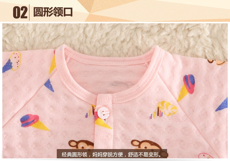 Dày quà tặng bé bộ đồ cotton phù hợp với trẻ sơ sinh áo khoác ấm cho bé ôm gối quần áo bé set đồ sơ sinh cho bé gái