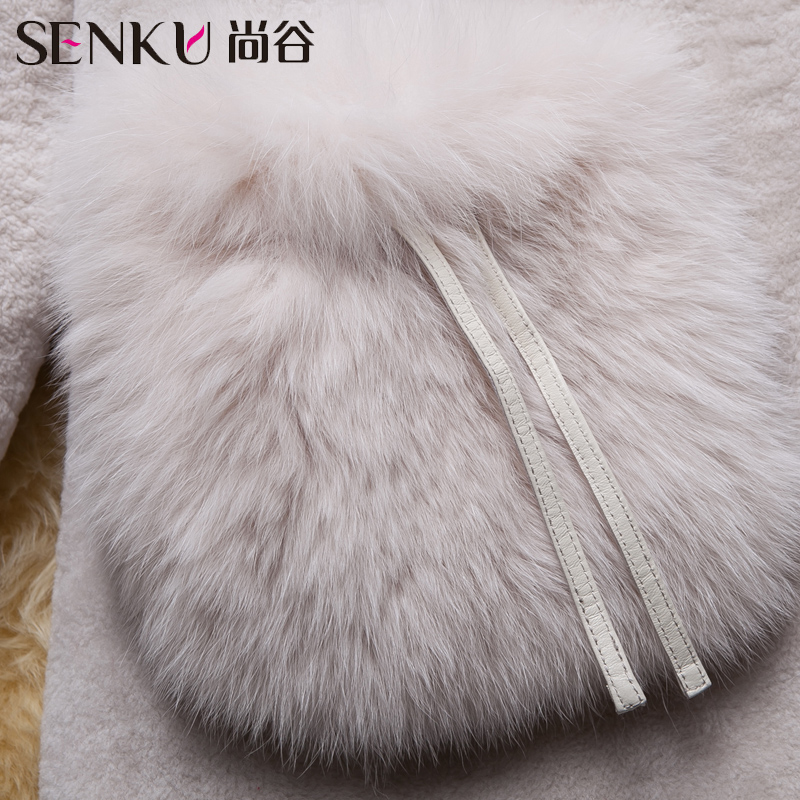 Manteau de fourrure femme SENKU - Ref 3173078 Image 4