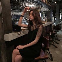 Wise Smoked Style Balloon Dresses Very Fairy French small crowdharnesses Two sets of sleeves Dress Lady Anorexic funerary High waist Summer