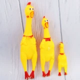Игрушка, большая кричащая курица, издает звуки, антистресс