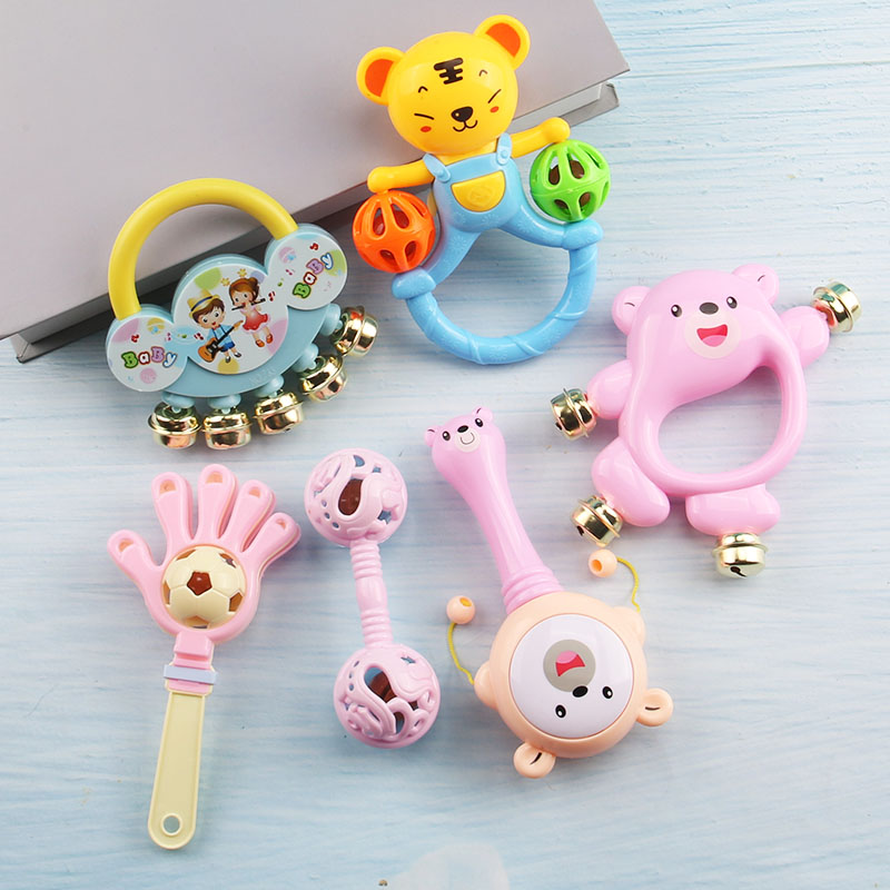 👶宝宝的第一声铃响！0-1岁手摇铃，开启宝宝智力启蒙之旅！🎶