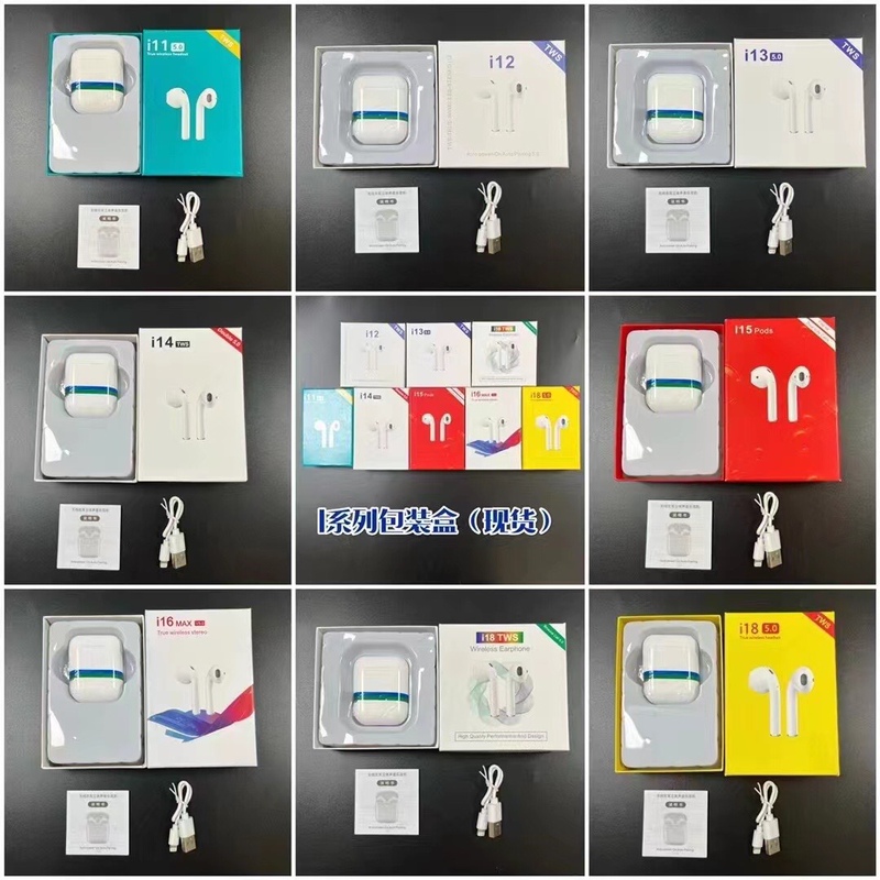 I12 Tws Wireless Bluetooth Huaqiangbei Foreign Trade Cross-Border Hot Model