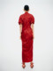 Edition× Samuel Gui Yang Joint Series New Chinese-Style Jacquard Long Dress Ebe1Drs064