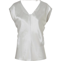 (88 new drop) edition2024 summer acetate satin U-neck light luxury vest top EBD2TOP009