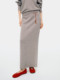 Edition SAMUEL GUI YANG joint series air cashmere knitted skirt EBE1SKT045