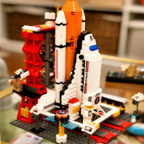 Boy Space Shuttle Rocket Model Toy 6-7-10 Children over 10 years old Childrens puzzle assembly building blocks boy gifts