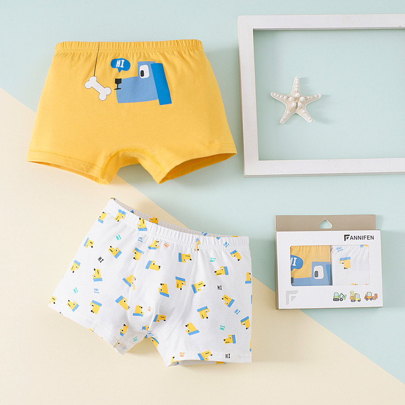 Boys' underwear cotton children's boxer shorts middle-aged children's cotton summer thin section children's boy baby boxer shorts