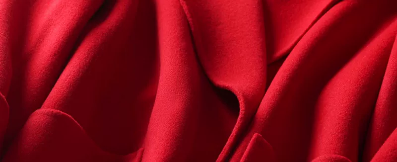 Raglan tay áo len nữ lông cừu chống mùa 2019 mới phù hợp với cổ áo lỏng dài áo cashmere - Accentuated eo áo áo dạ nữ dáng suông dài