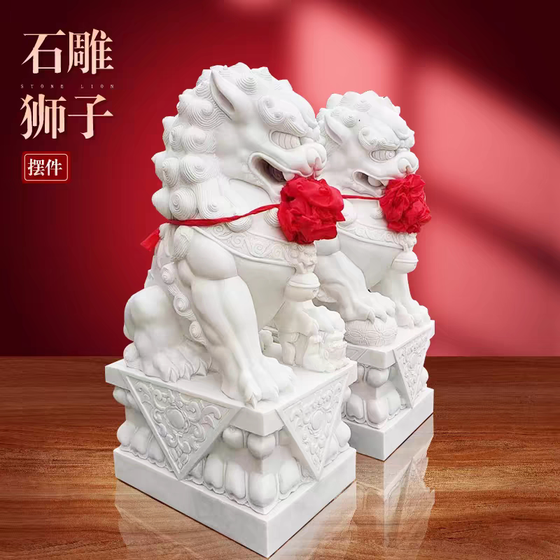 石雕石狮子各种石雕直销