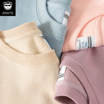 Gush clothing ladies fall winter 2021 new morandi color loose lady winter dress round collar winter thick coat tide