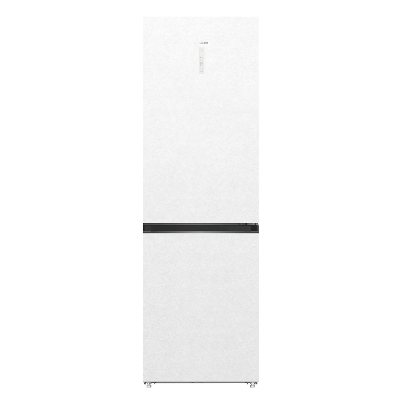 Meiling/Meiling Bcd-401Wpbtz Large Double-Door Two-Door Refrigerator Ultra-Narrow Slim Zero-Insertion Inverter Bottom Cooling