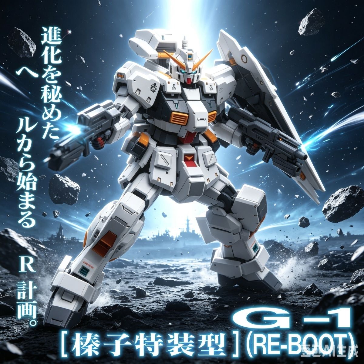  新东京御兔厂 兔肉一号 榛子特装版 1/144 国创拼装模型