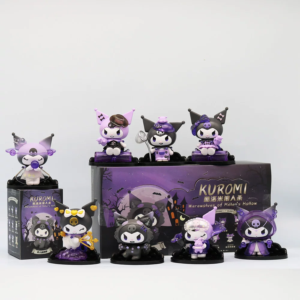 Вампир Вурка Kuromi Melody ручной работы Офис слепая коробка кукла трендовая девичья сердце настольная декорация подарок