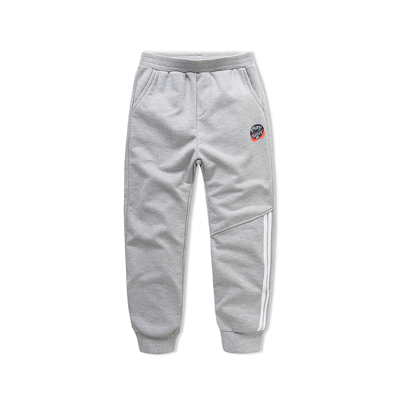 Chàng trai quần sweatpants trẻ em quần 12 vừa và trẻ em lớn quần âu 2019 mùa xuân và mùa thu bé trai mới xà cạp.