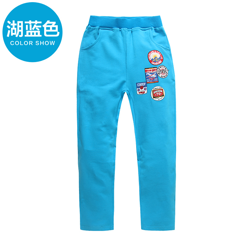 Childrens Wear nam Quần bó sát trẻ em quần quần 2019 mùa xuân Mang New Big Boys Quần bó sát quần Casual