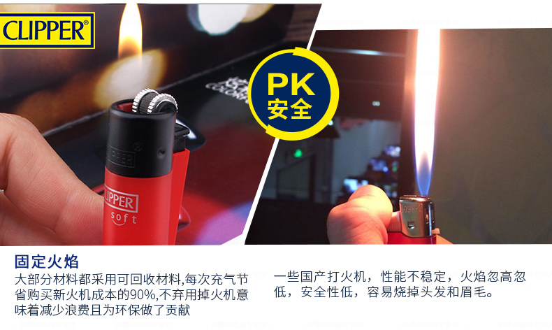 Coffey Clipper Nylon Bánh xe chống cháy nổ nhẹ Sáng tạo bơm hơi nhỏ ròng rọc CP22R hộp quẹt điện