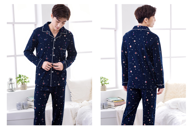 Pyjama mixte en Coton à manches longues - Ref 2988450 Image 16