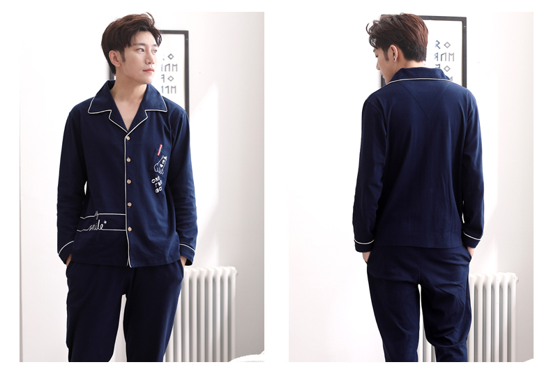 Pyjama mixte en Coton à manches longues - Ref 2988450 Image 41