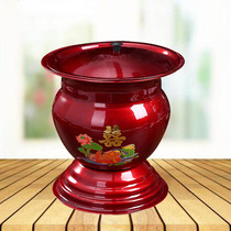 Marriage spittoon newcomer dowry red enamel portable child sun bucket home elderly toilet children small toilet