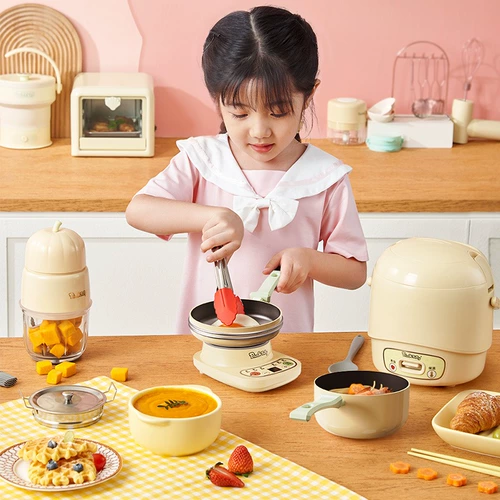 Детская элитная маленькая кухня, кухонная утварь, игрушка, полный комплект, подарок на день рождения