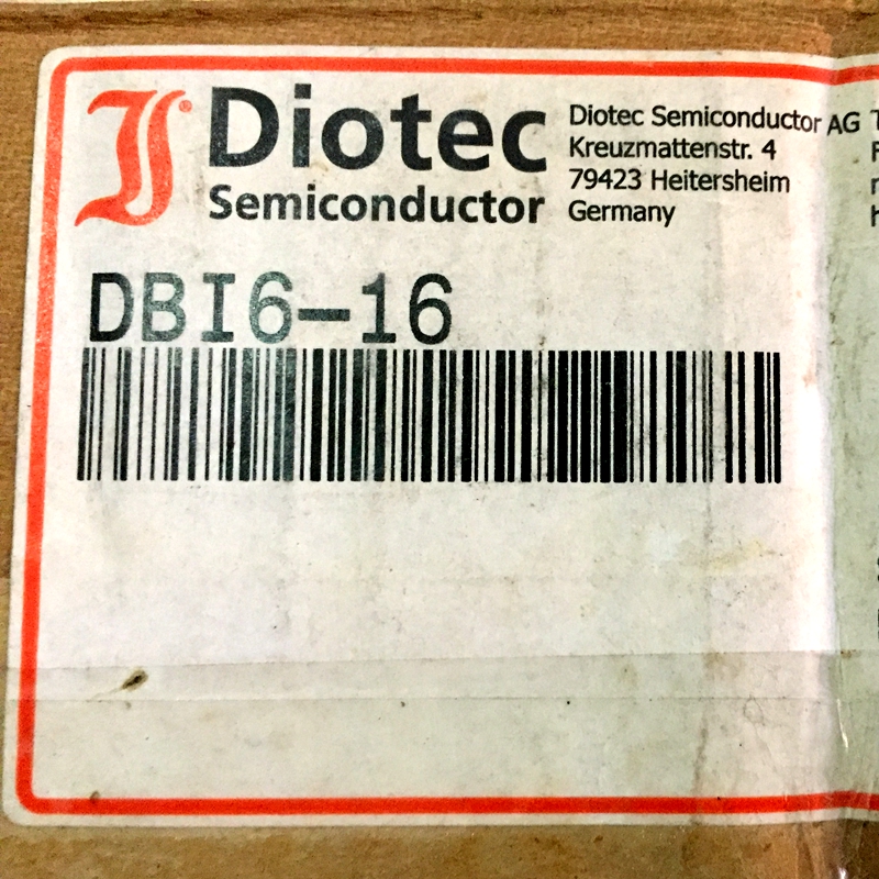 DBI6-16 DBI6-16 DB16-16 ZIP5 3A1600V 3A1600V silicon bridge rectifier bridge completely new-Taobao