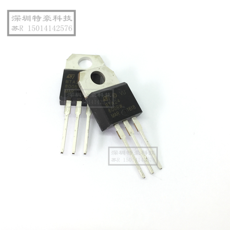Tehao bidirectional semiconductor control rectifier BTA24-800BW BTA24 24A 800V TO-220 high voltage high power