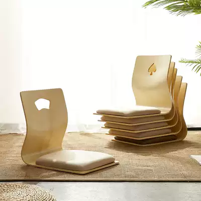Tatami and room chair lazy bench bed chair dormitory window backrest seat legless chair Japanese and Korean seat cushion