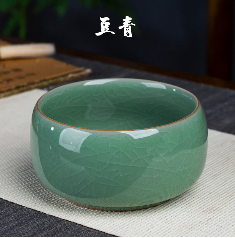 Elder brother up your up celadon porcelain cracked ice tea to wash to the writing brush washer from large restoring ancient ways the ashtray hydroponic water lily bowl aquarium