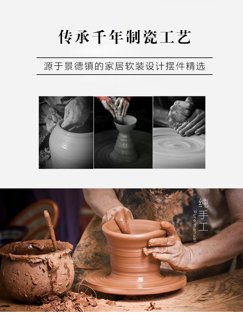 Jingdezhen ceramics powder enamel had the see colour white gourd vases, the sitting room porch decoration of Chinese style household furnishing articles