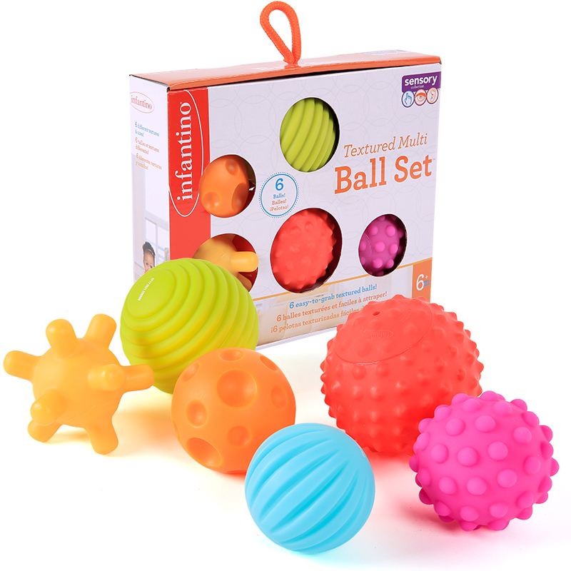 infantino textured multi ball set 10