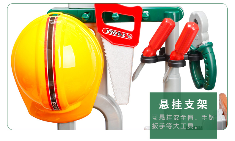Xiongcheng Toolbox Toy Set Boy Simulation Repair Bàn chơi trẻ em Nhà đồ chơi Baby Engineering Engineering xe do choi