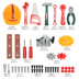 Xiongcheng Toolbox Toy Set Boy Simulation Repair Bàn chơi trẻ em Nhà đồ chơi Baby Engineering Engineering xe do choi Đồ chơi gia đình