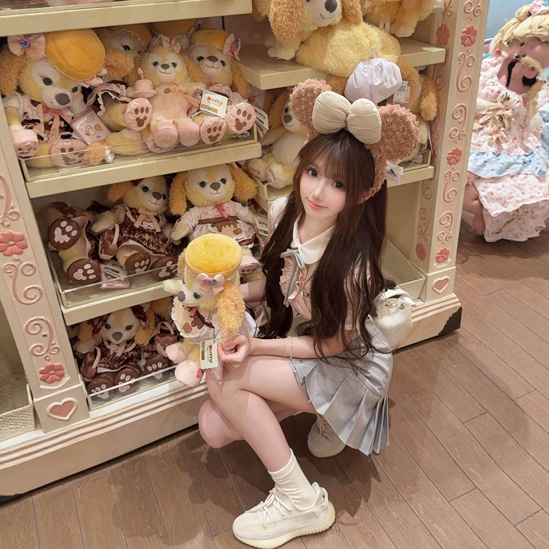 Disney Universal Studios Theme Park American British Preppy Style Outfit Jk Uniform Set Princess Dress Adult Summer