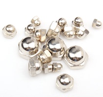 Cover nut Cover shape decorative cap screw Nickel Plated round head spherical M3 M4 M5 M6 M8 M10 M12
