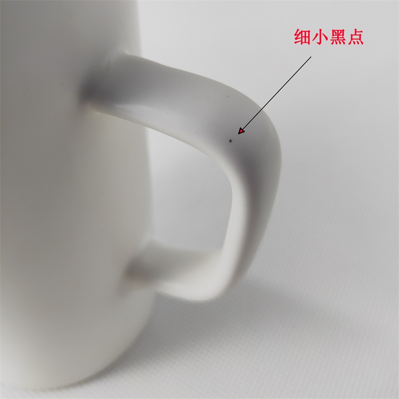 Ceramic cup flaw substandard goods pure color mark gargle high - capacity home office hotel clearance coffee cup