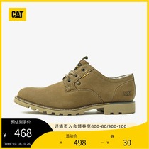 CAT Carter autumn leather shoes soft and light comfortable non-slip wear-resistant casual mens shoes