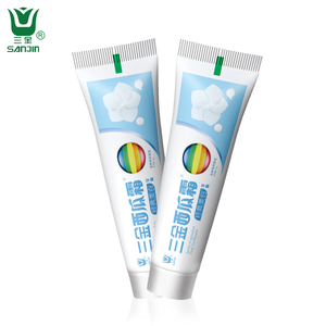 9.9元包邮 三金西瓜霜 经典美白牙膏 60g*3支