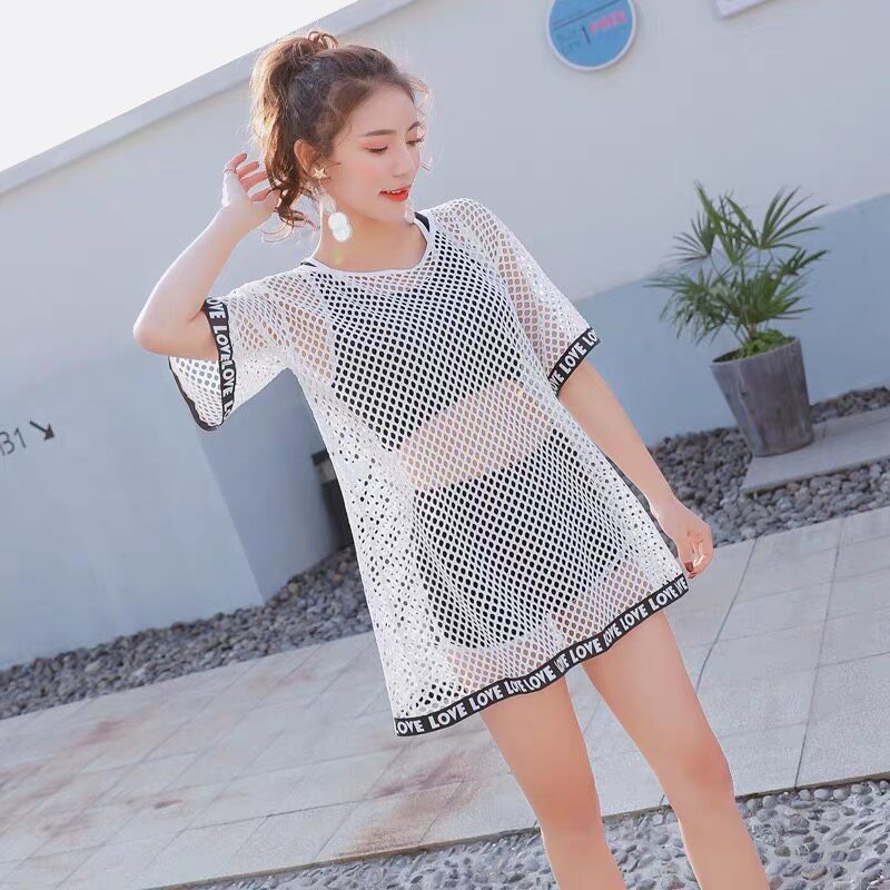 Swimsuit women's three-piece conservative South Korea cover belly hot spring student Xiaoxiangfeng 2021 new slim sexy small chest