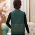 Áo vest nữ trung niên mùa xuân mới cỡ lớn cho mẹ tải áo khoác vest - Áo vest Áo vest