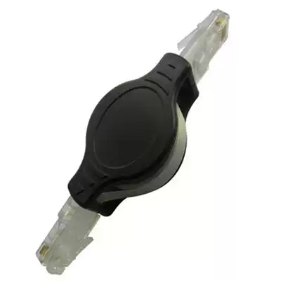 Retractable network route 1 5 meters notebook computer network extension cord Super five portable belt stretch Storage 2 5 meters