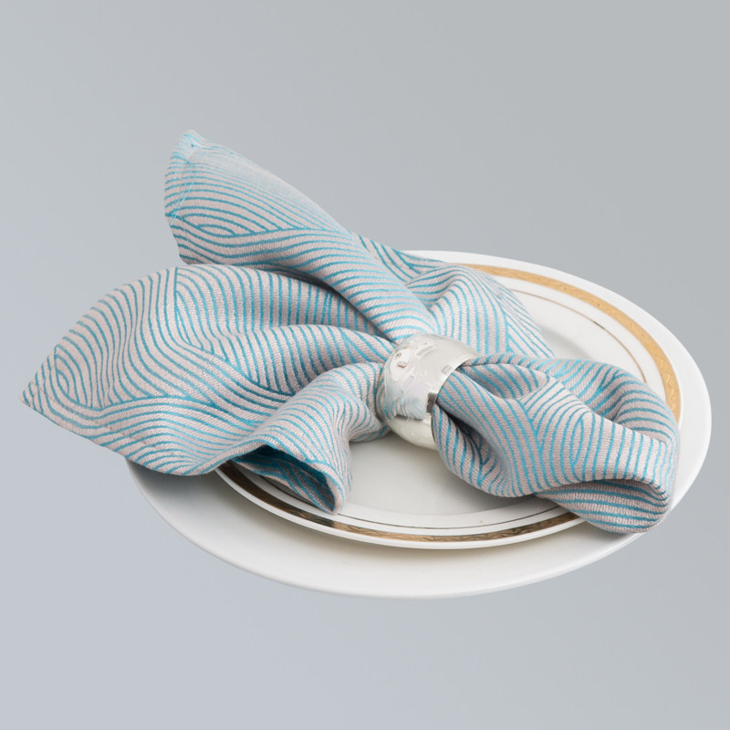 Dream romance Population Bwipe Cup cloth Absorbent West Restaurant Napkin Auges hotel square towels Flowers Napkins Customize