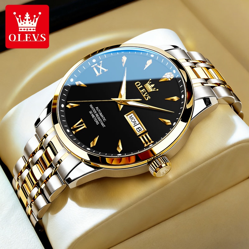 Swiss Oris Famous Watch Black Water Ghost Watch Men's High-End Mechanical Watch Fully Automatic Original Genuine Ultra-Thin