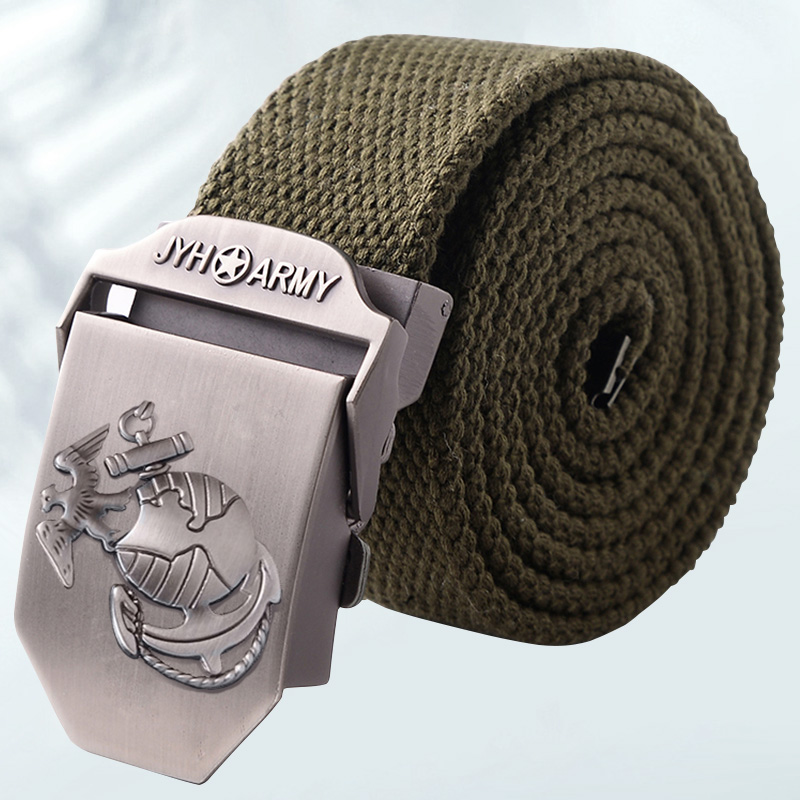 Outdoor Leisure Corps CLOTHING PANTS WITH DAMP MEN AND WOMEN JEANS CANVAS CAMOUFLAK BELT STURDY WEARING TACTICAL PANTS STRAP