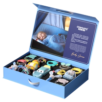 Newborn baby meeting gift box baby gift full moon gift 0 to 1 year old 3 months 6 baby soothing toy set 12
